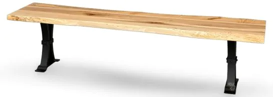 Stone River Furniture Live Edge Bench