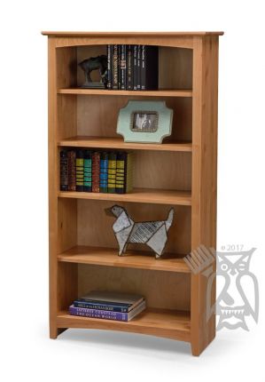 Bookcase Pine Solid Wood Office Shelf Colour WALNUT/Alder/Oak/Natural 