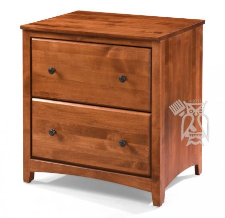 2 Drawer Lateral File Cabinet, Solid Wood Lateral File Cabinet 2 Drawer