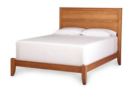 Amish Crafted Solid Premium Cherry, Amish Bookcase Headboard Queen Bed Frame