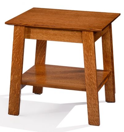 Amish Crafted Solid Quartersawn Oak, Amish Made Coffee And End Tables