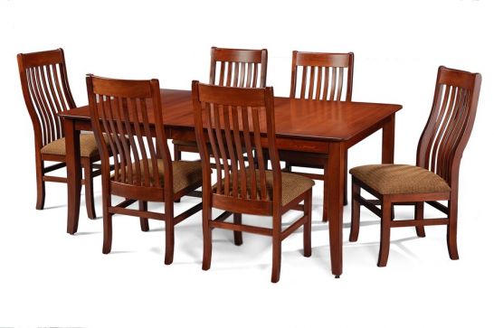 Amish Crafted Solid Maple Wood Loft Ii, Amish Solid Oak Dining Chairs
