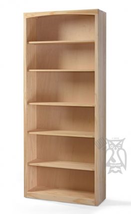 Tall Wide Extra Deep Bookcase Solid Pine 