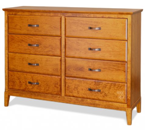 Amish Crafted Solid Premium Cherry Wood, Cherry Wood Color Dressers In Bedroom