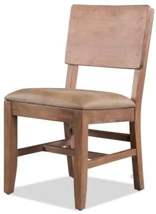 Mango wood top dining chair
