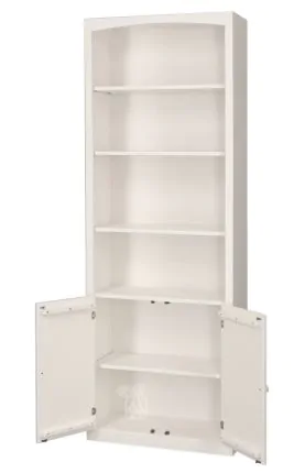 84 inch white on sale bookcase