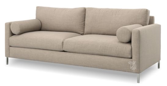 California Handcrafted Isabelle Sofa, Sofa No Cushions