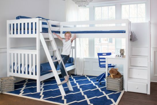 Solid Wood Framed Troika High Corner, Maxtrix Bunk Bed Reviews